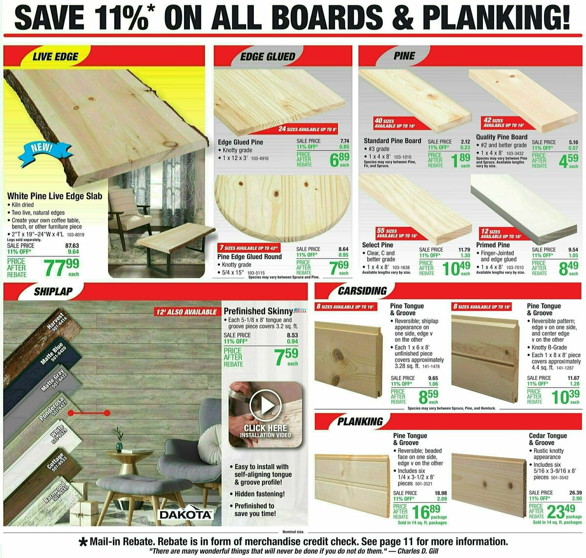 Menards 11 REBATE SALE Weekly Ads & Special Buys from August 30 Page 20