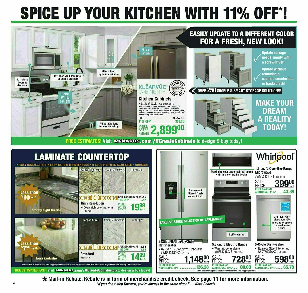 Menards 11 REBATE SALE Weekly Ads & Special Buys from August 30 Page 6