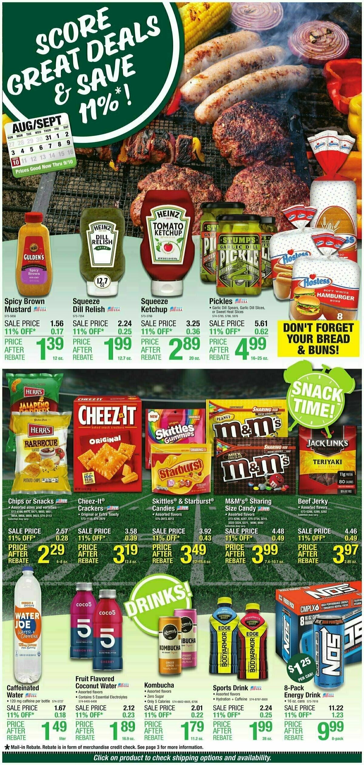 Menards Home Essentials Weekly Ads & Special Buys from August 30