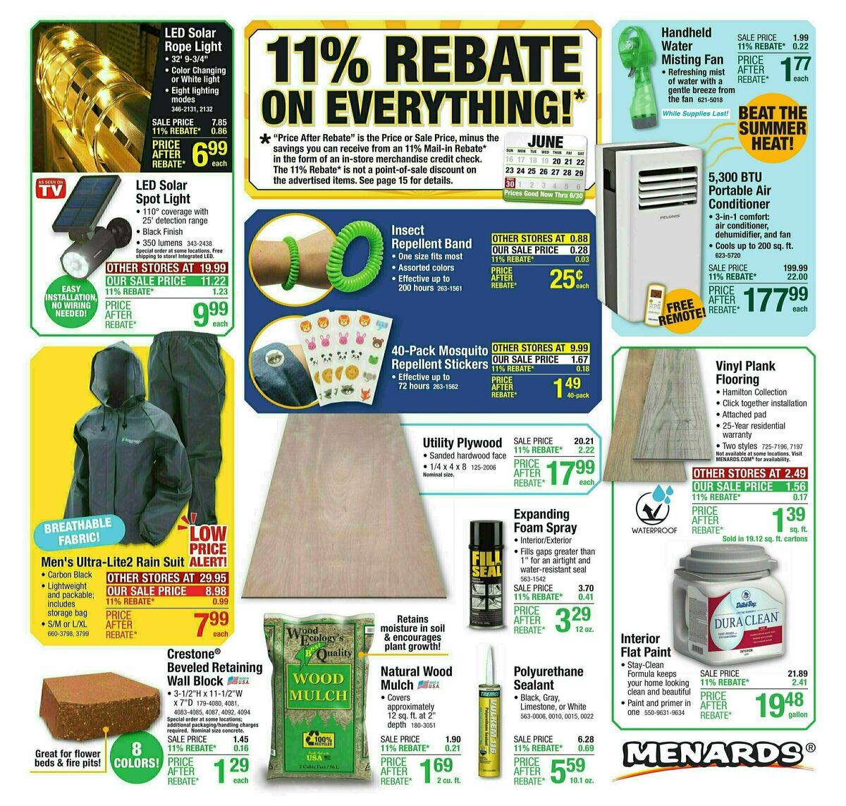 Menards Weekly Ads & Special Buys from June 19