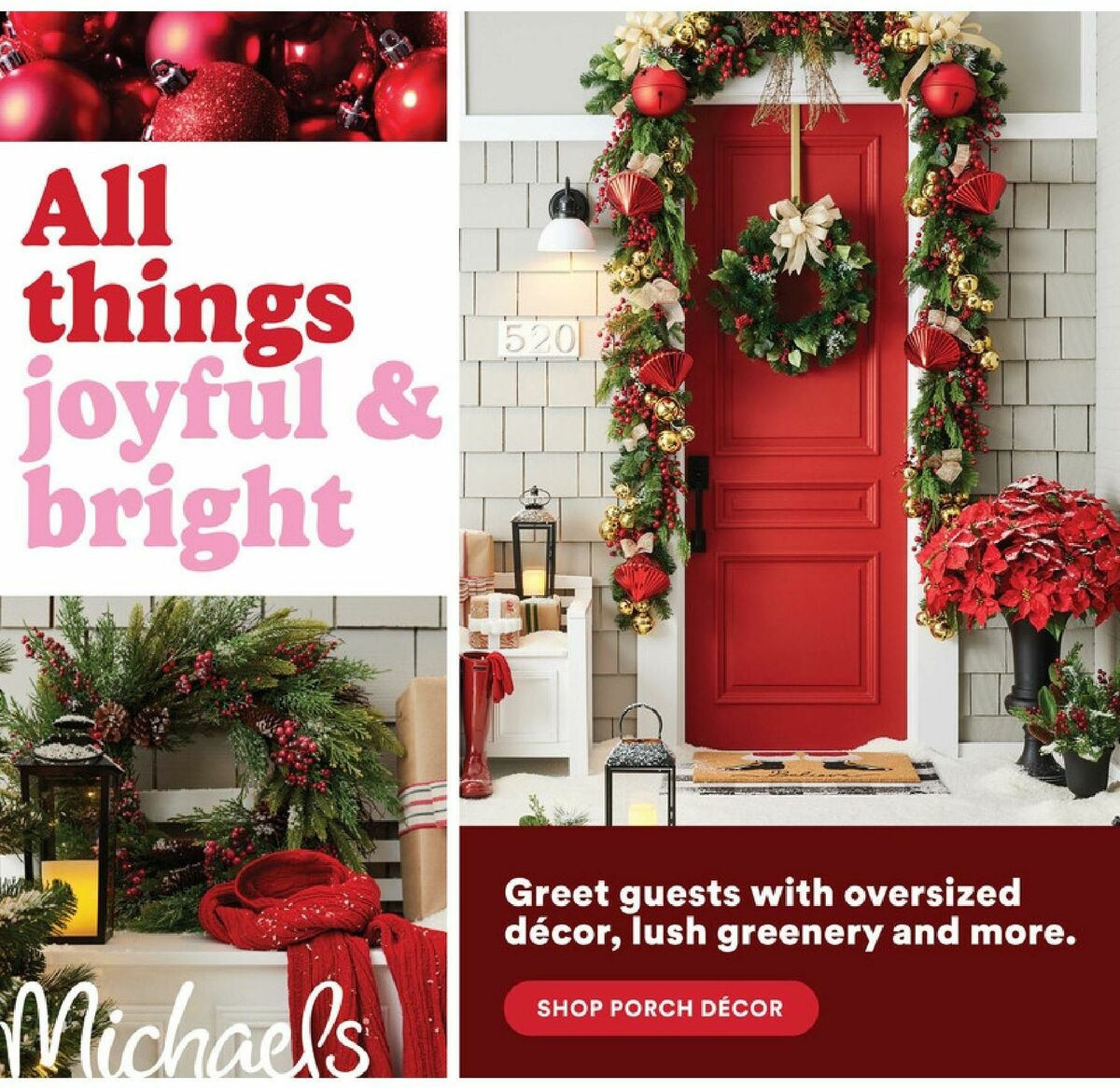 Michaels Holiday Look Book Ad This Week from December 1