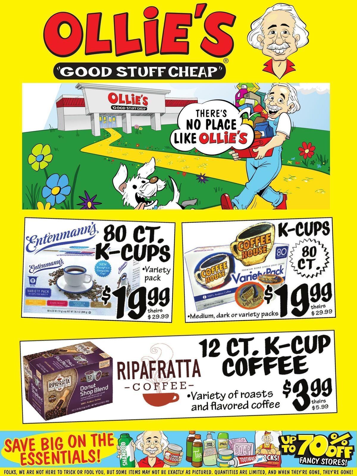 Ollie's Bargain Outlet Outlet Weekly Ad from April 6