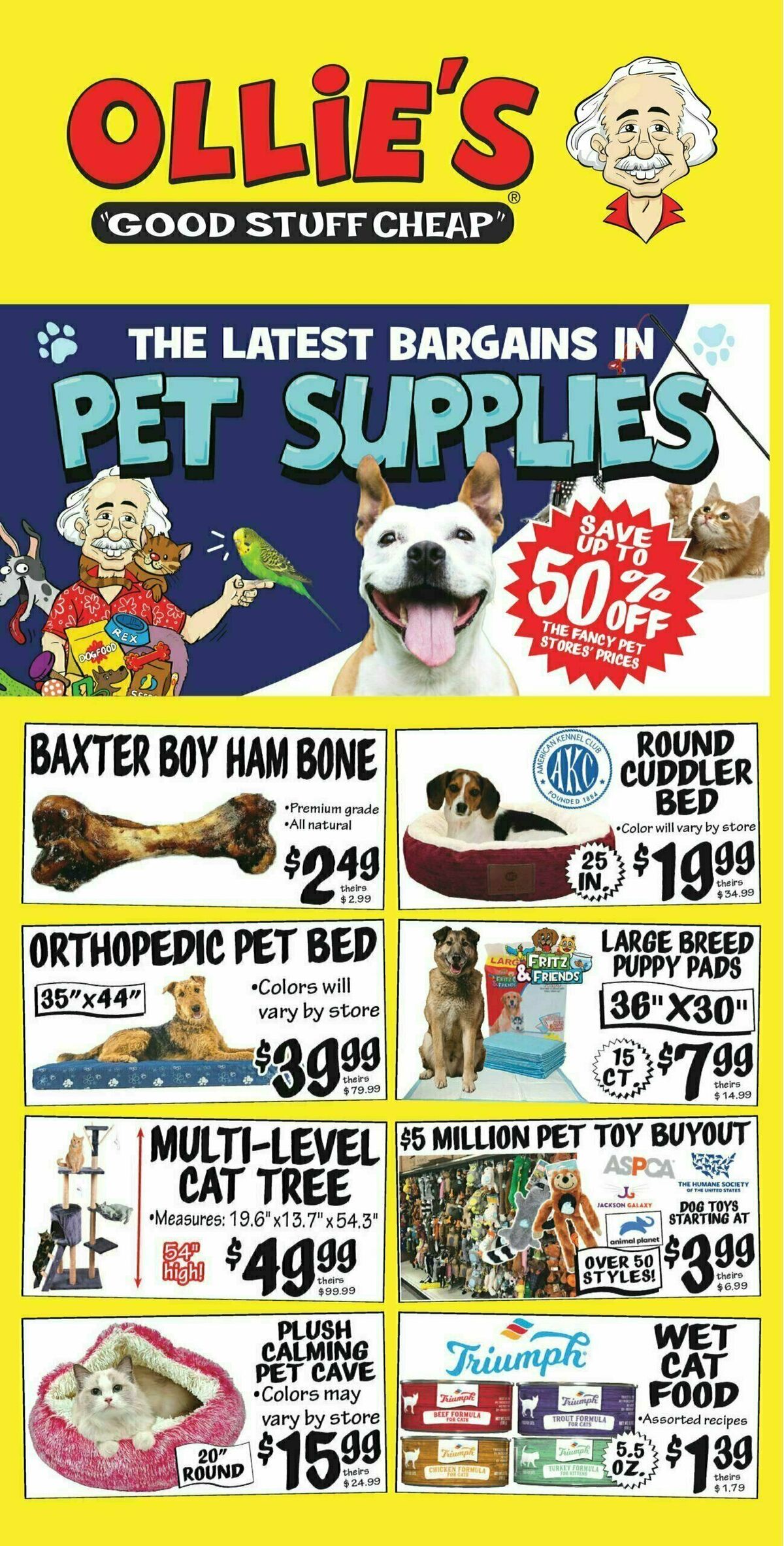 Ollie S Bargain Outlet Pet Supplies Sale Outlet Weekly Ad From July 6   1 