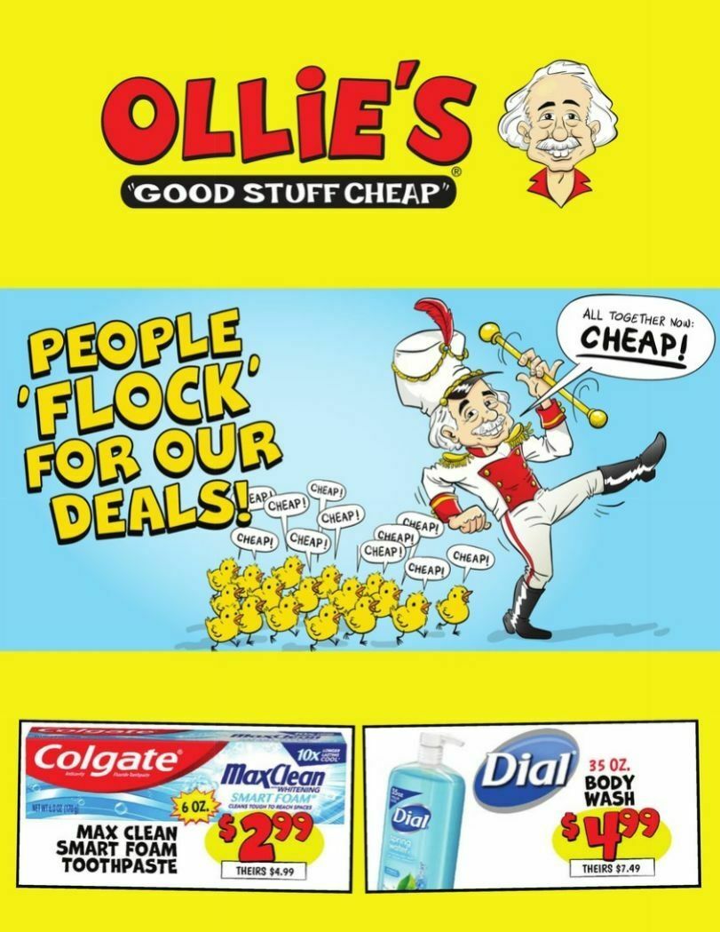 Ollie's Bargain Outlet Outlet Weekly Ad from February 22