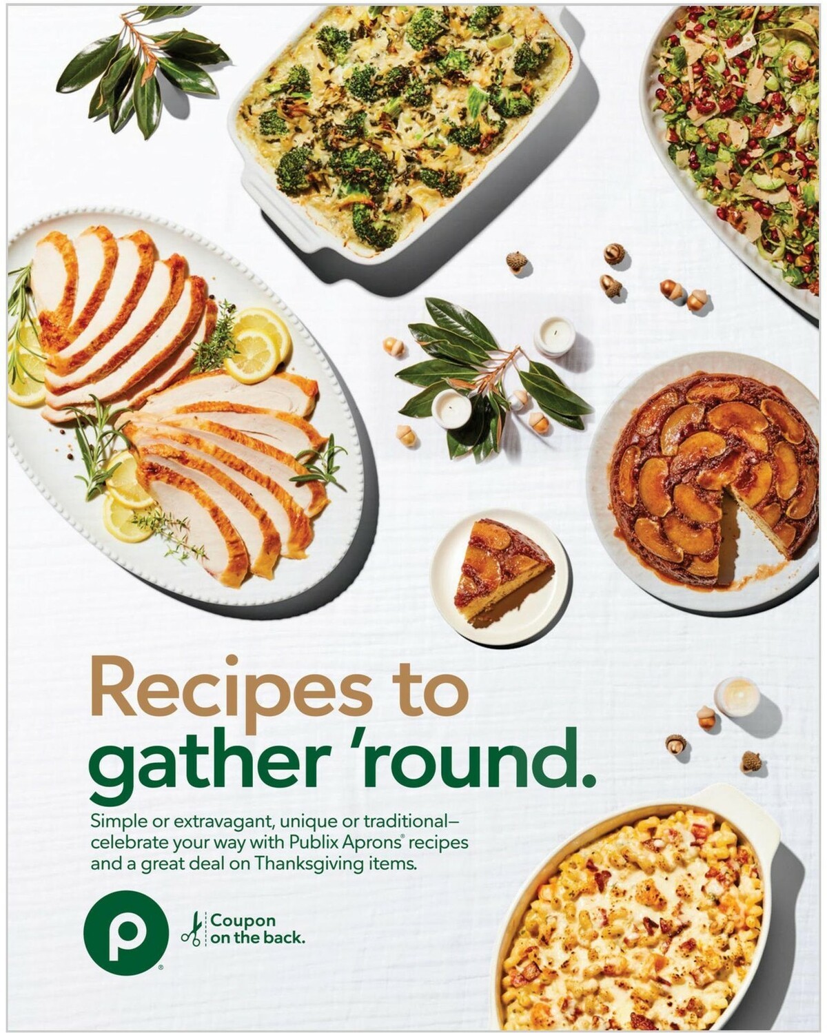 Publix Thanksgiving Recipes Weekly Ad from November 9