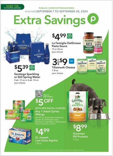 Publix Extra Savings