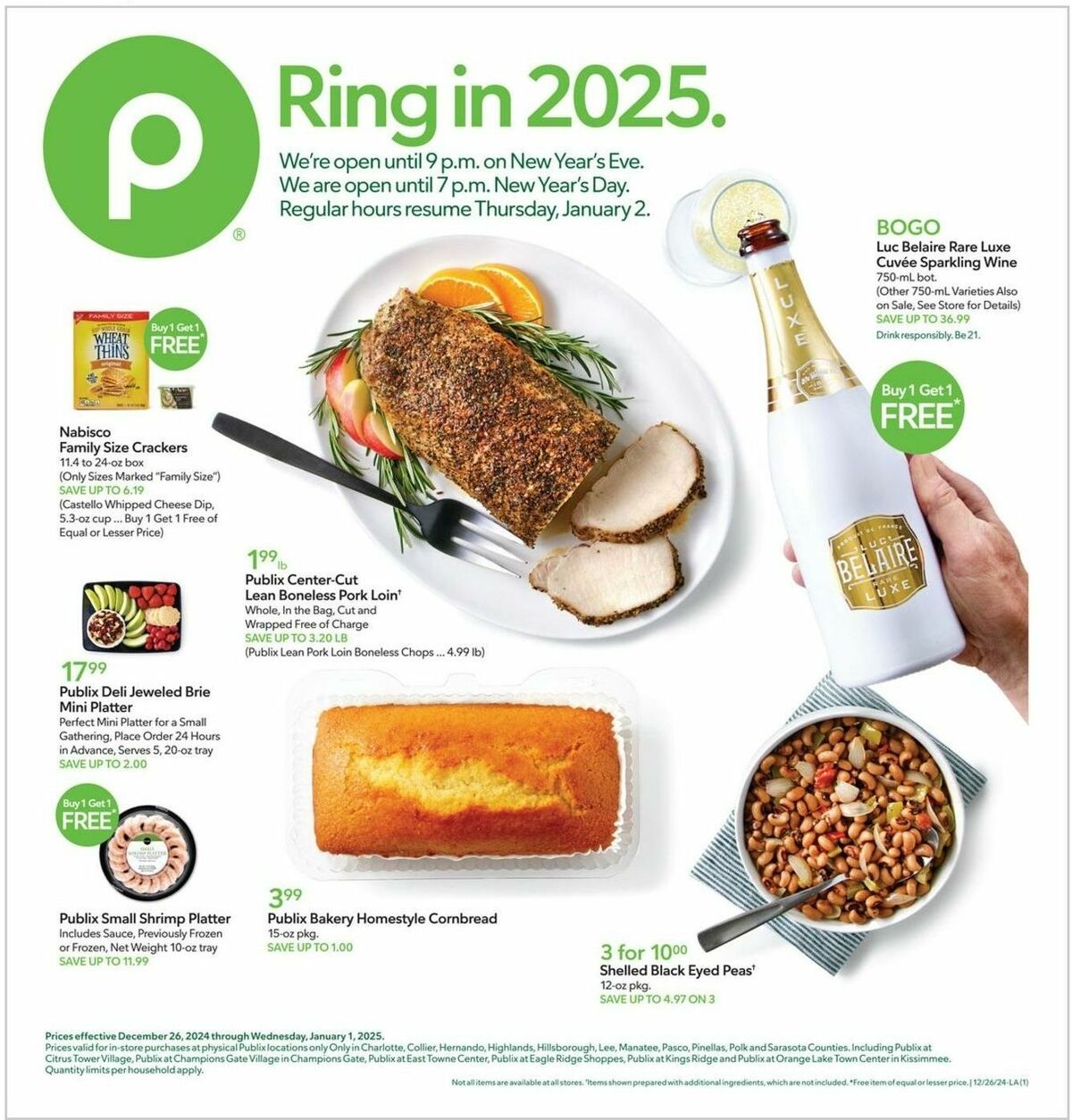 Publix Weekly Ad from December 26