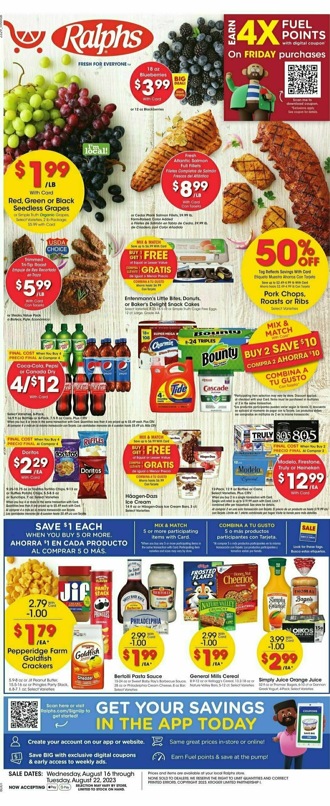 Ralphs Weekly Ads & Deals from August 16