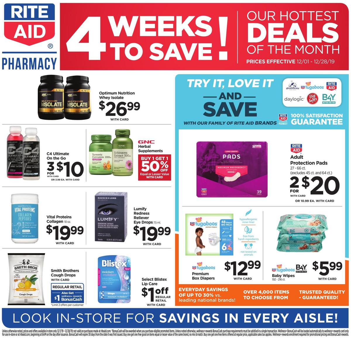 Rite Aid Additional Deals Weekly Ads from December 1