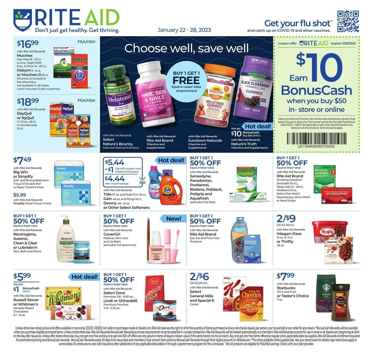 Rite Aid Weekly Ads from January 22