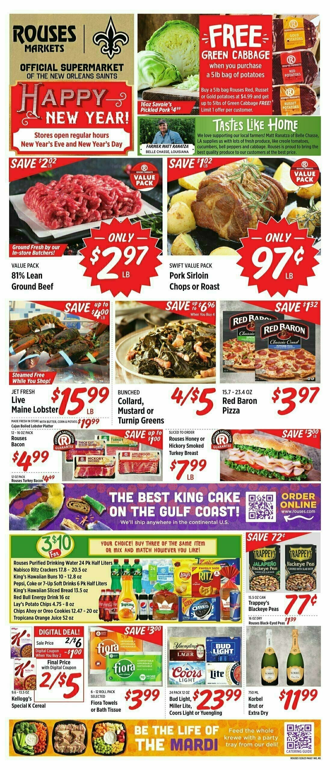 Rouses Markets Weekly Circular from December 26