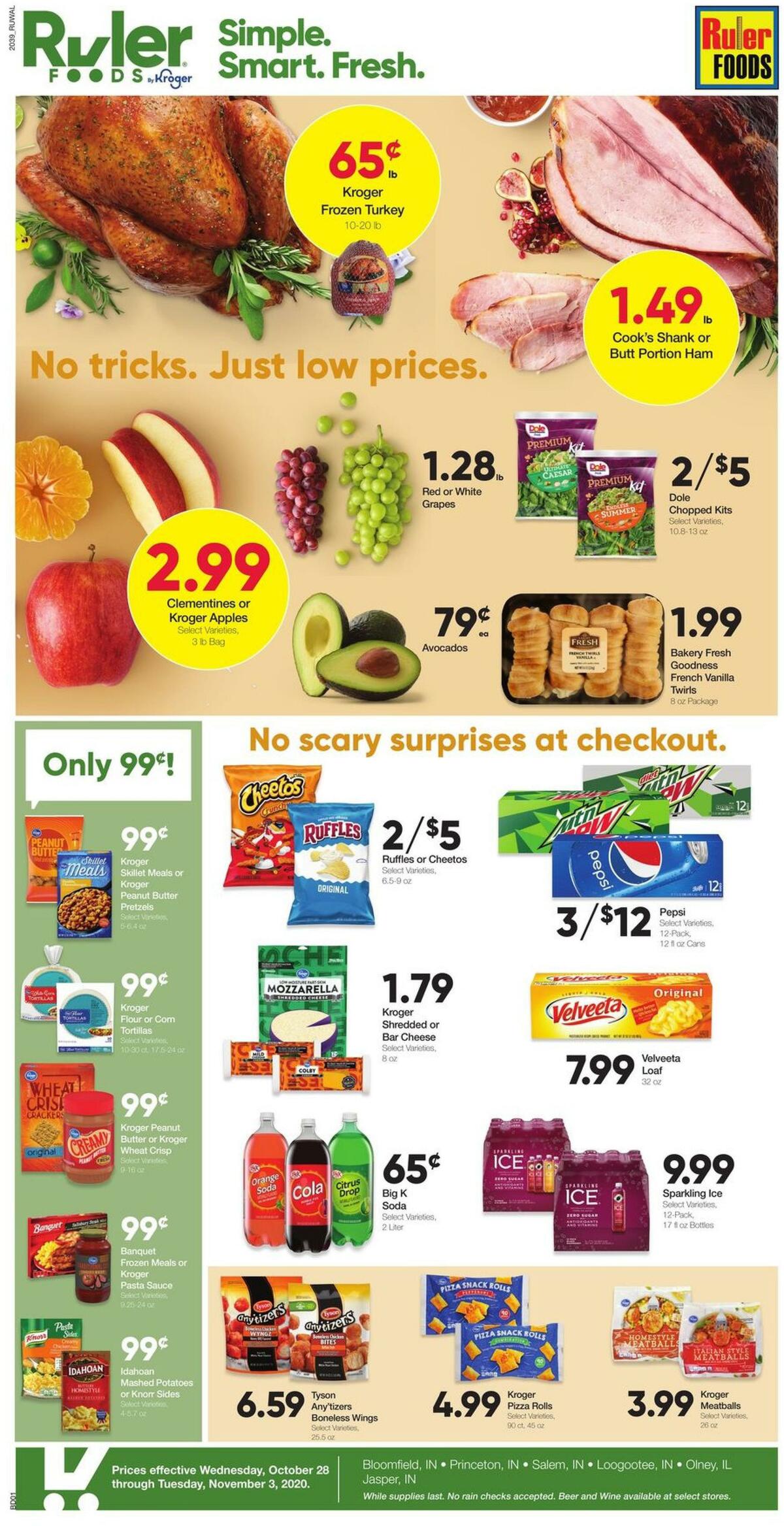 Ruler Foods Best Offers And Special Buys From October 28