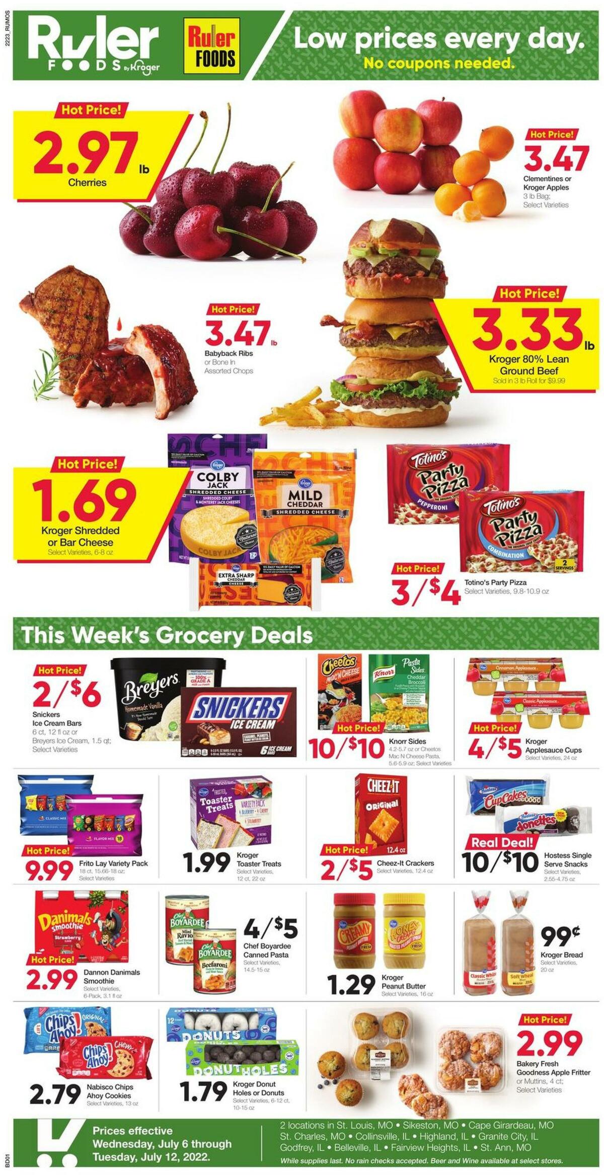 Ruler Foods Best Offers & Special Buys from July 6