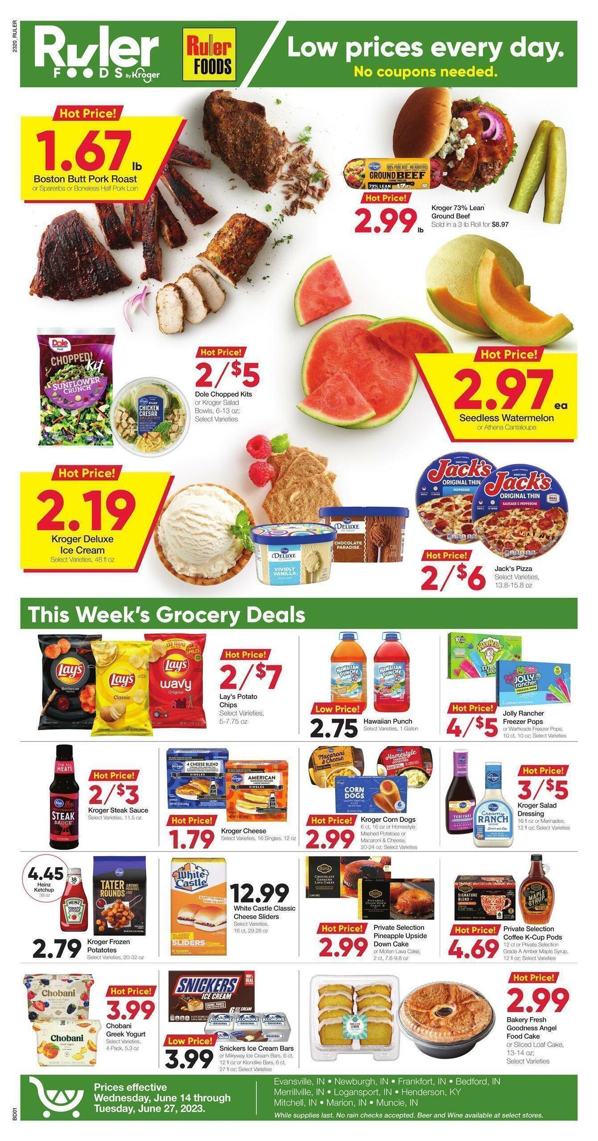 Ruler Foods Best Offers & Special Buys from June 14