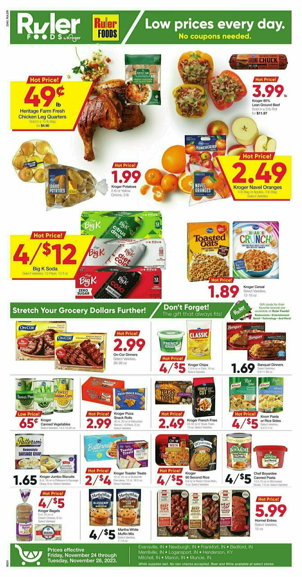 Ruler Foods Best Offers And Special Buys From November 24