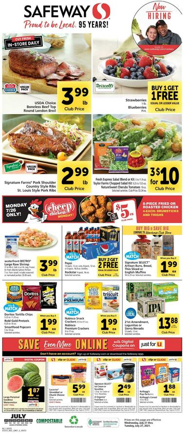 Safeway - Keahole St, Honolulu, HI - Hours & Weekly Ad