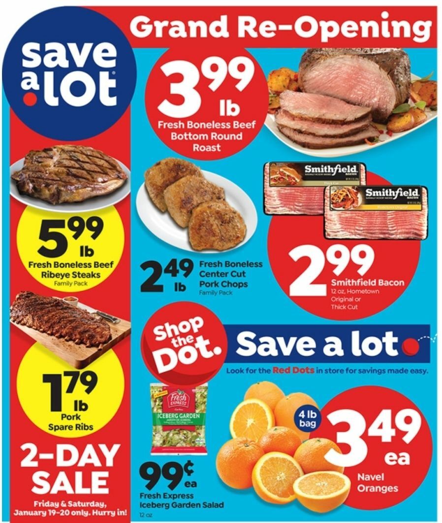 Save A Lot Weekly Ad from January 17