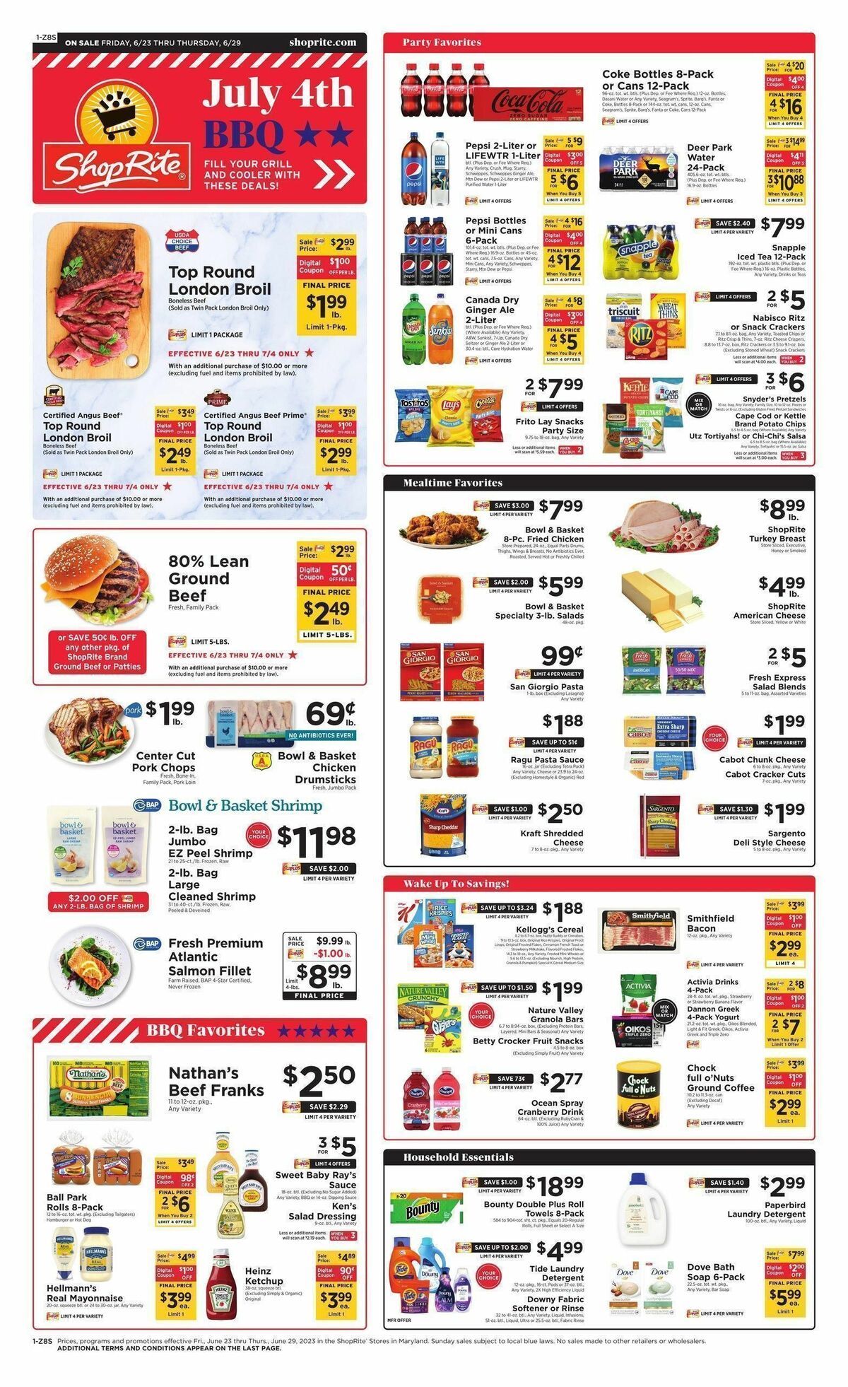 ShopRite Weekly Ad & Circular from June 23