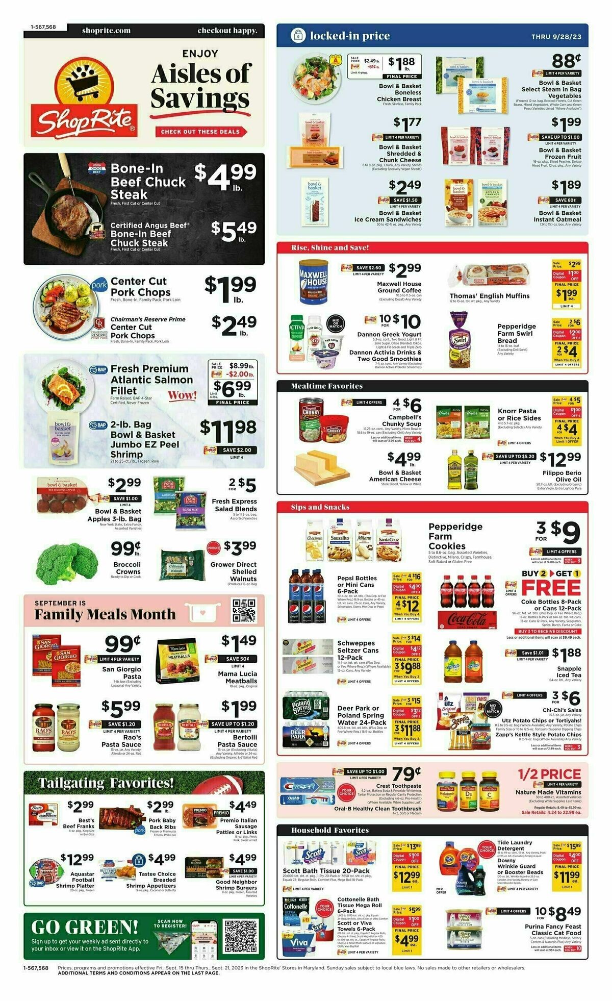 ShopRite Weekly Ad & Circular from September 15