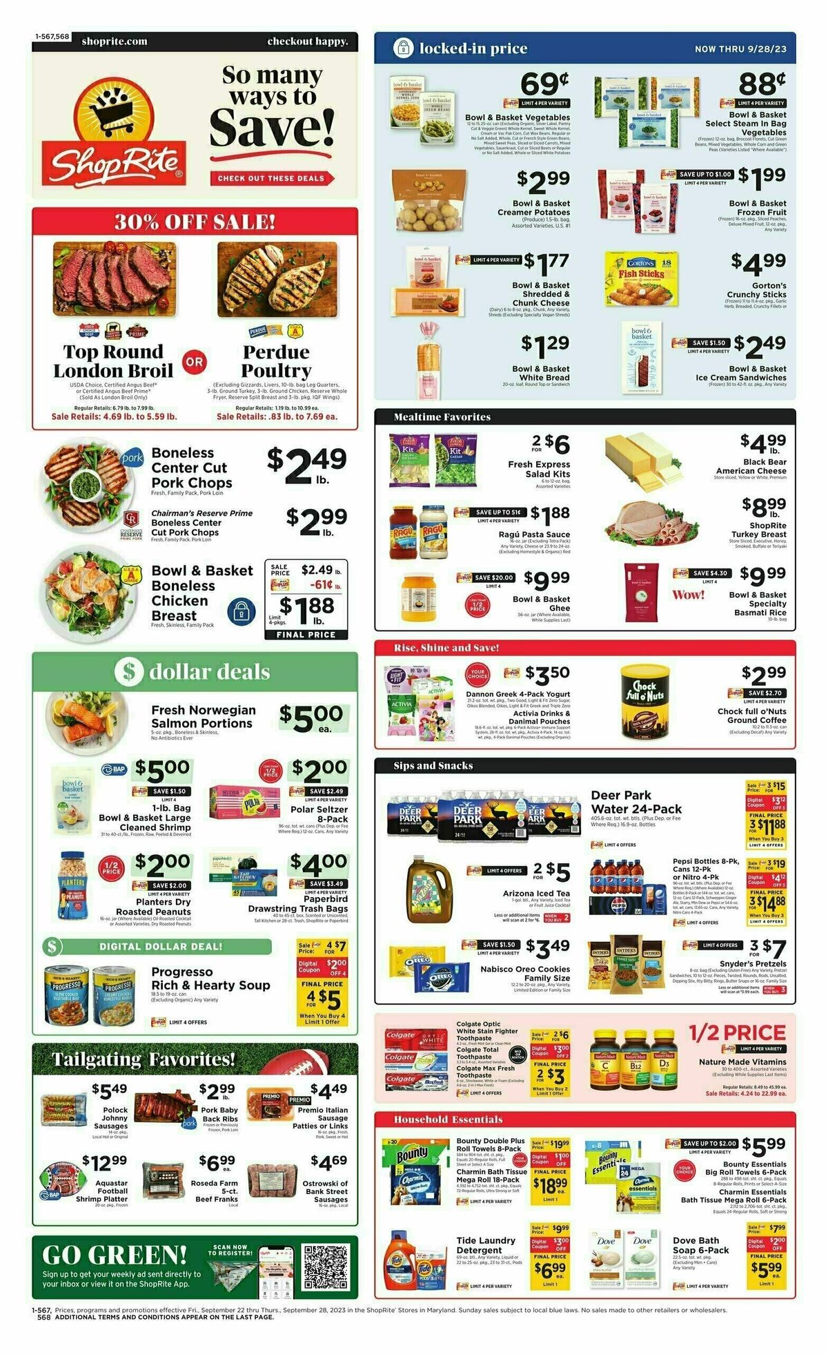 ShopRite Weekly Ad & Circular from September 22