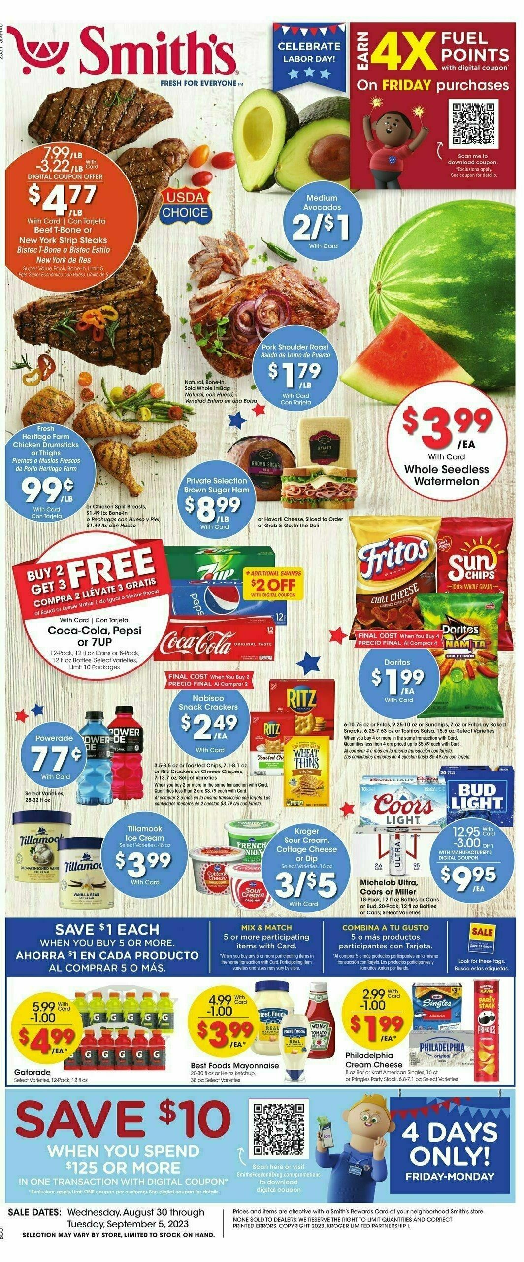 Smith's Weekly Ads & Deals from August 30