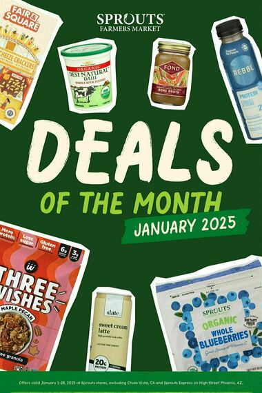 Sprouts Farmers Market Deals of the Month