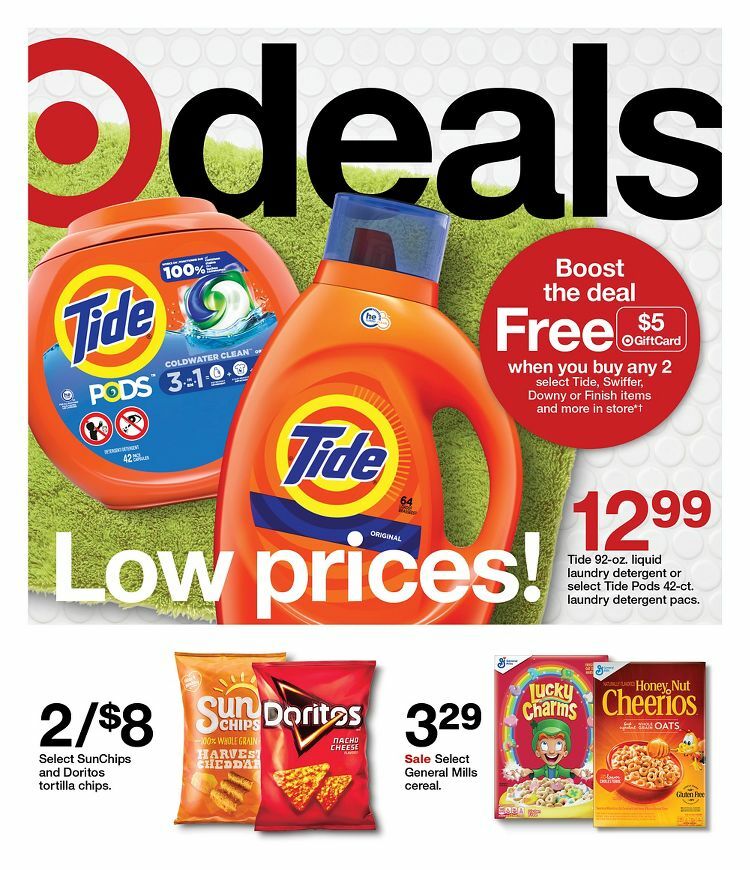 Target Weekly Ad & Weekly Deals from March 19