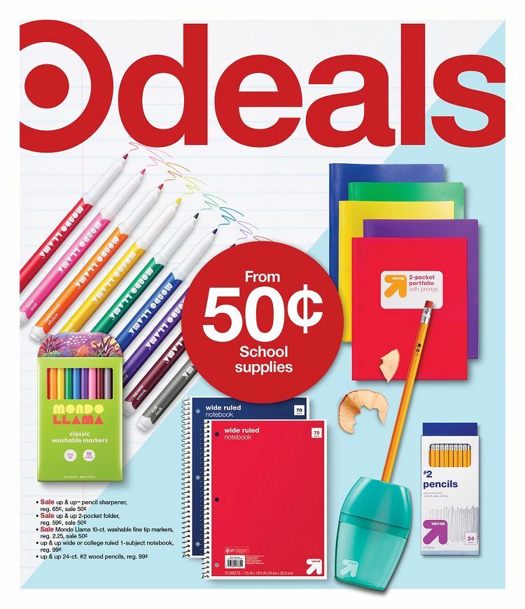 Target Weekly Ad & Weekly Deals from July 23