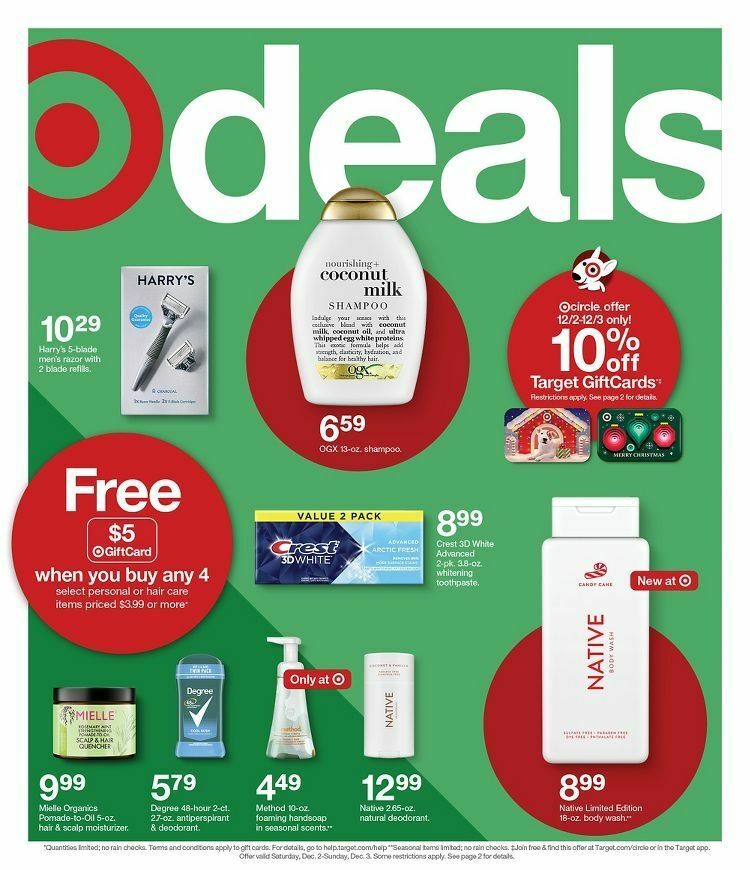 Target Weekly Ad & Weekly Deals from November 26