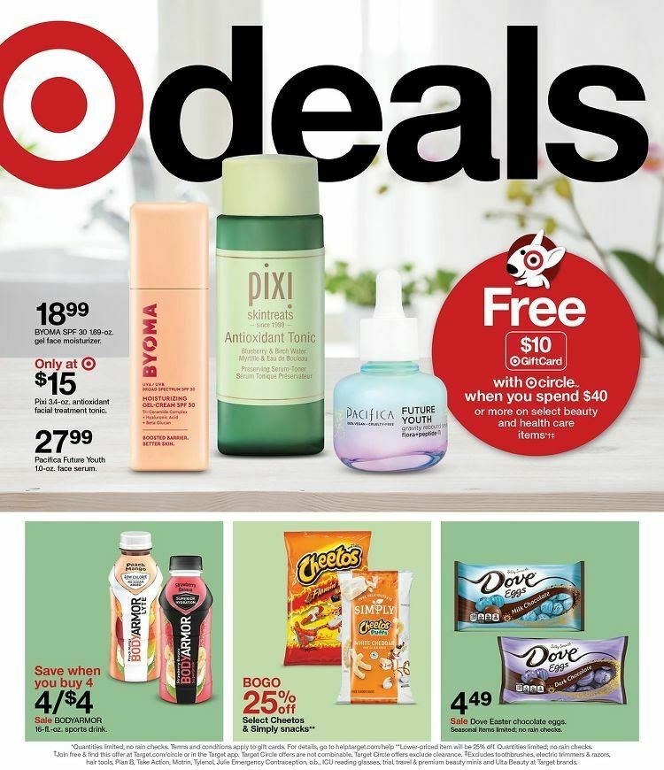 Target Weekly Ad & Weekly Deals from March 3