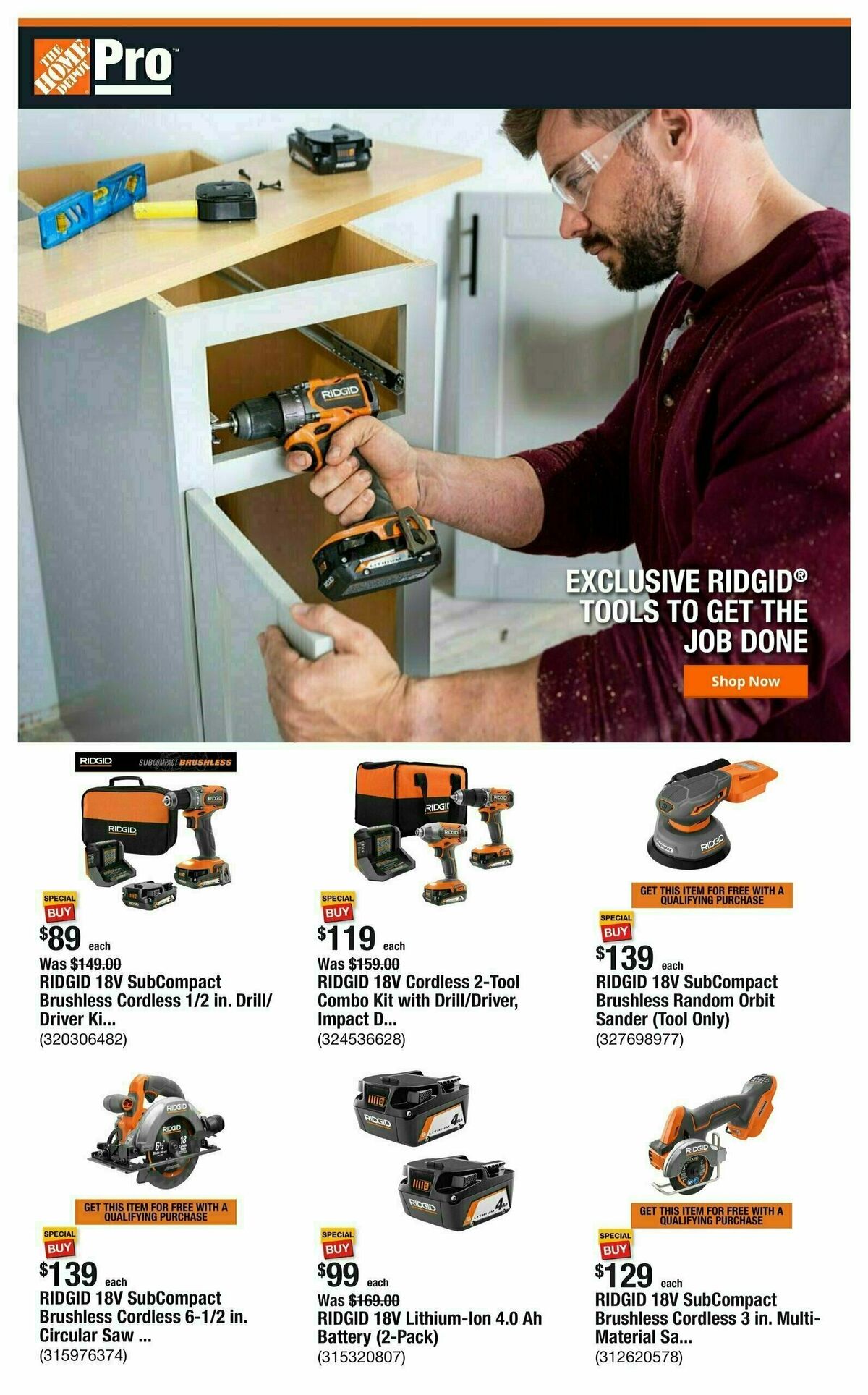 The Home Depot Local Ad & Catalog from November 25