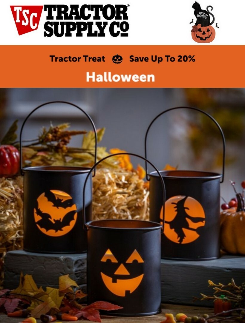 Tractor Supply Halloween from October 19