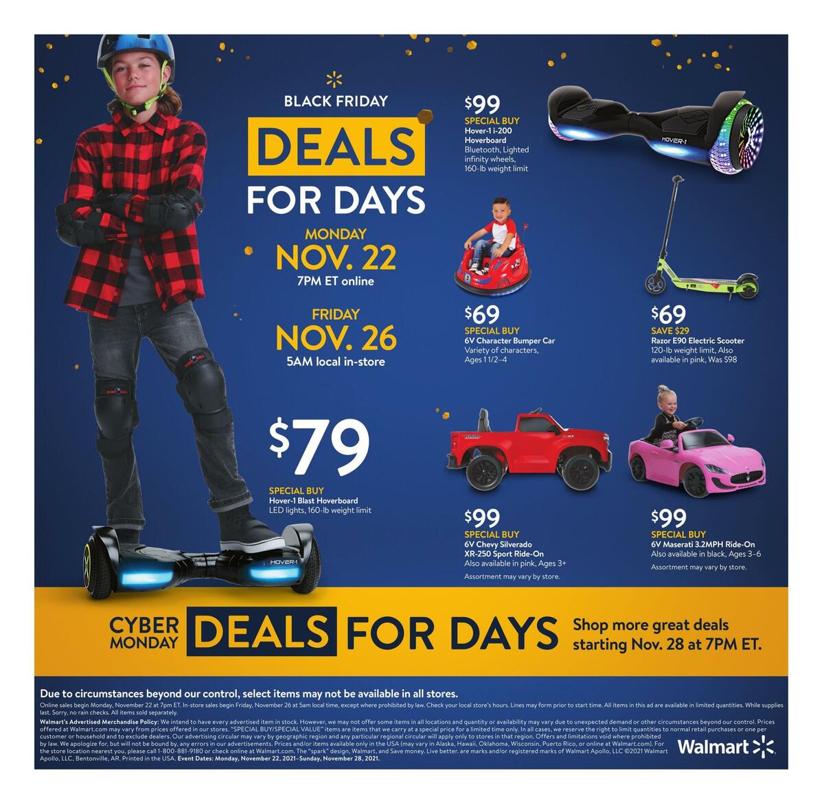 Walmart Black Friday Weekly Ads and Special Buys from November 22 Page 20