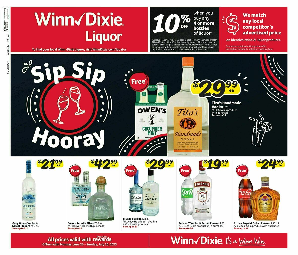 Explore the Winn Dixie Liquor Universe: Selection, Savings, and More ...